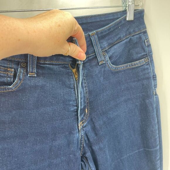 NYDJ Womens Alina Ankle Jeans Skinny Stretch Denim Medium Wash Blue Size 6 - Picture 11 of 14